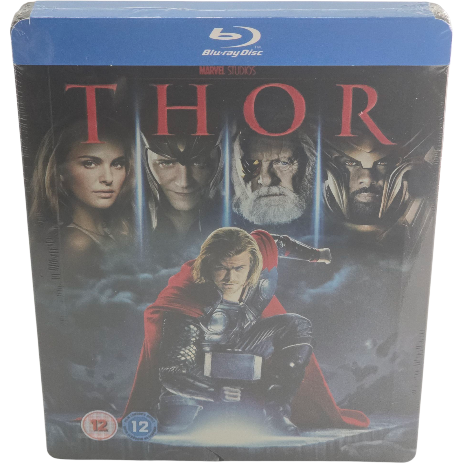 Thor Blu-Ray Steelbook Débossé Zavvi Chris Hemsworth Edizione Limitata 2013 Lib
