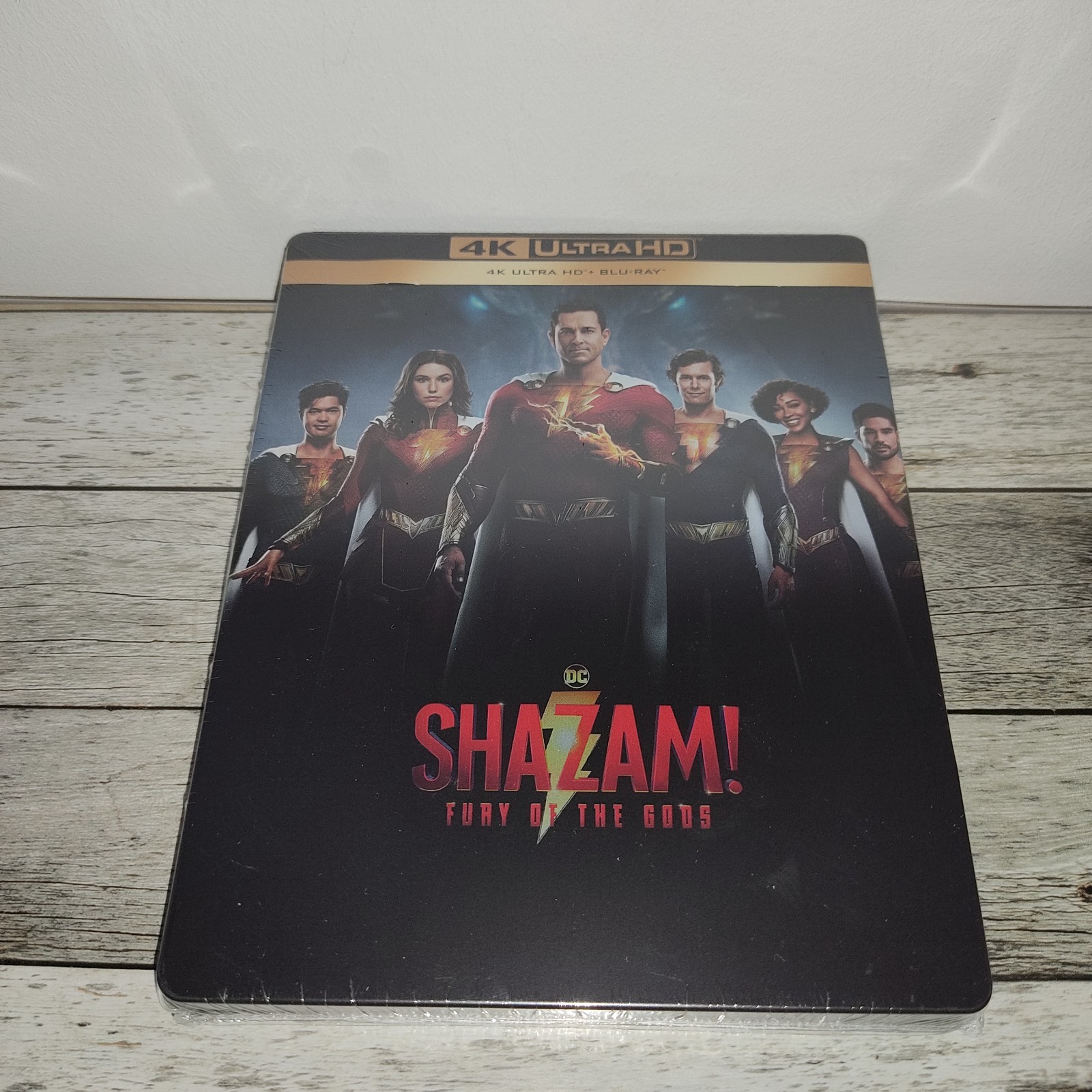 Shazam! La Rabbia Degli Dei 4K STEELBOOK [4K + Blu-ray] - NUOVO