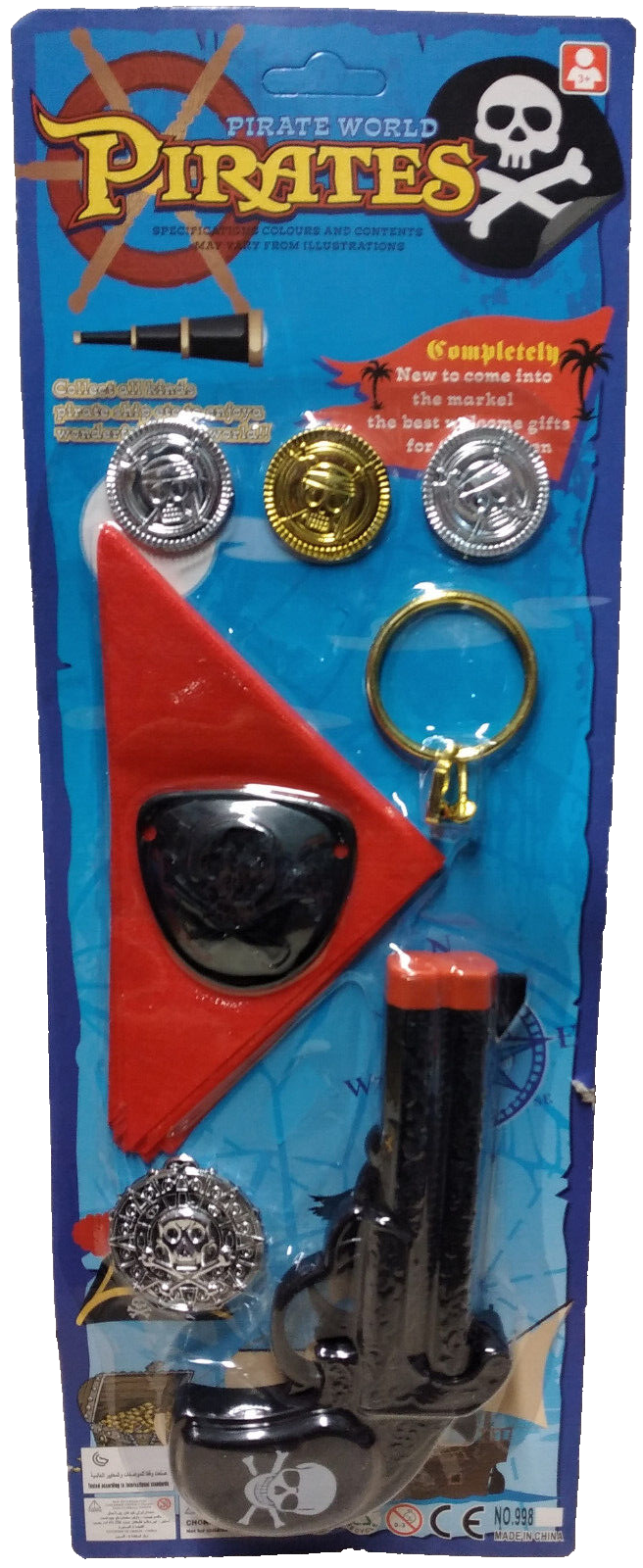 BLISTER PIRATA 8 PEZZI