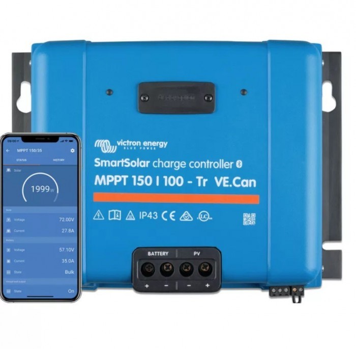 Controllo Bluetooth Victron Energy SmartSolar MPPT 150/70-Tr Can