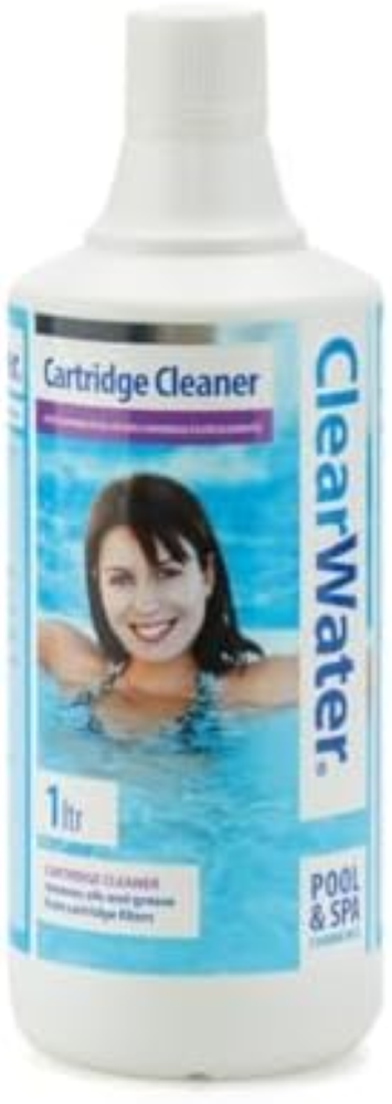 Clearwater Filter Cartridge Cleaner Solution for Hot Tubs and Swimming Pools, 1