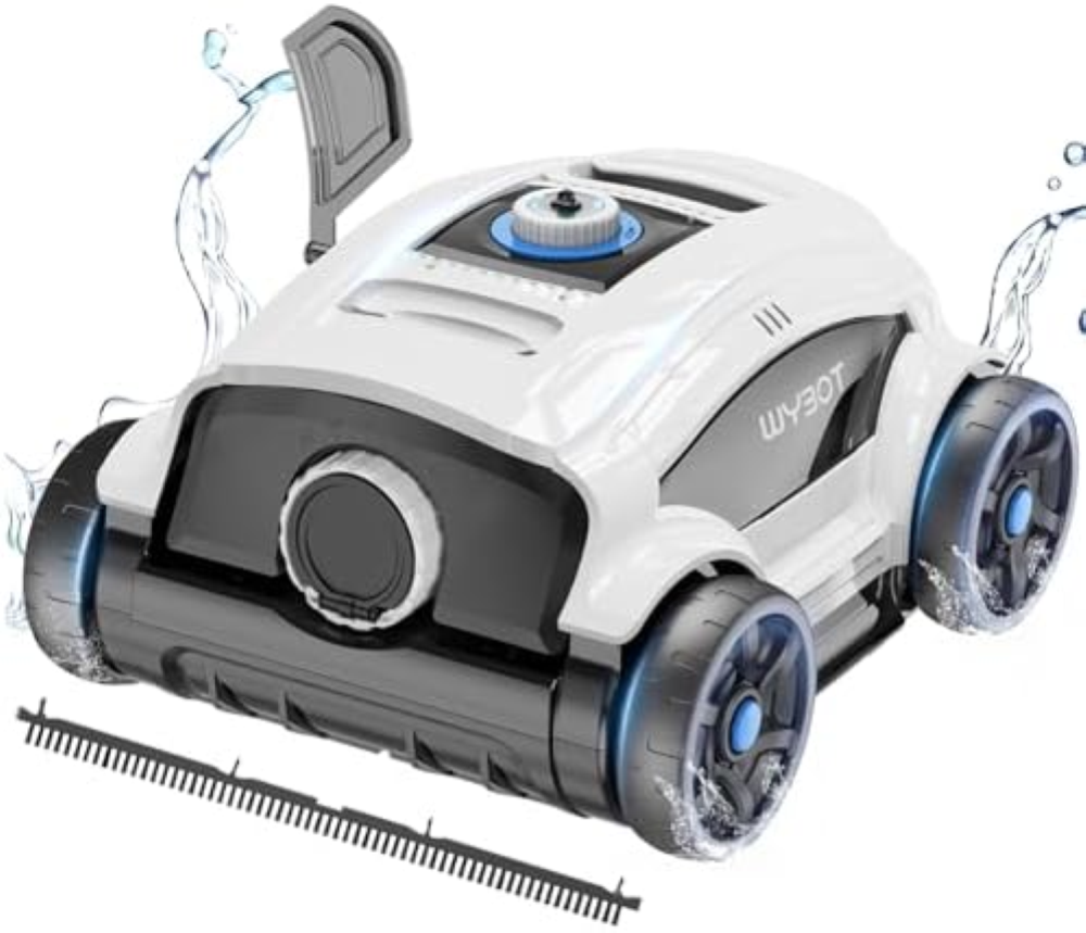 WYBOT Robot Piscina per 130 Minuti di Funzionamento, Aspiratore per Piscina con