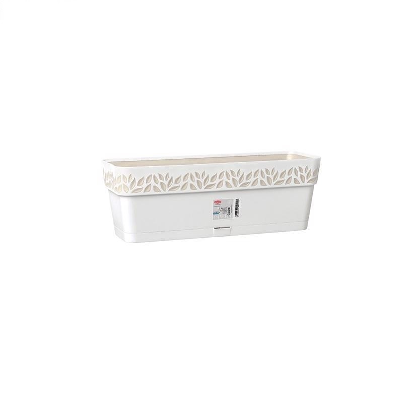 Stefanplast balconetta opera cloe bianca cm 30x13x12 con riserva d'acqua