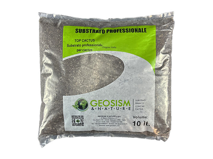 Terriccio, substrato professionale per piante grasse (cactus - succulente) (Top