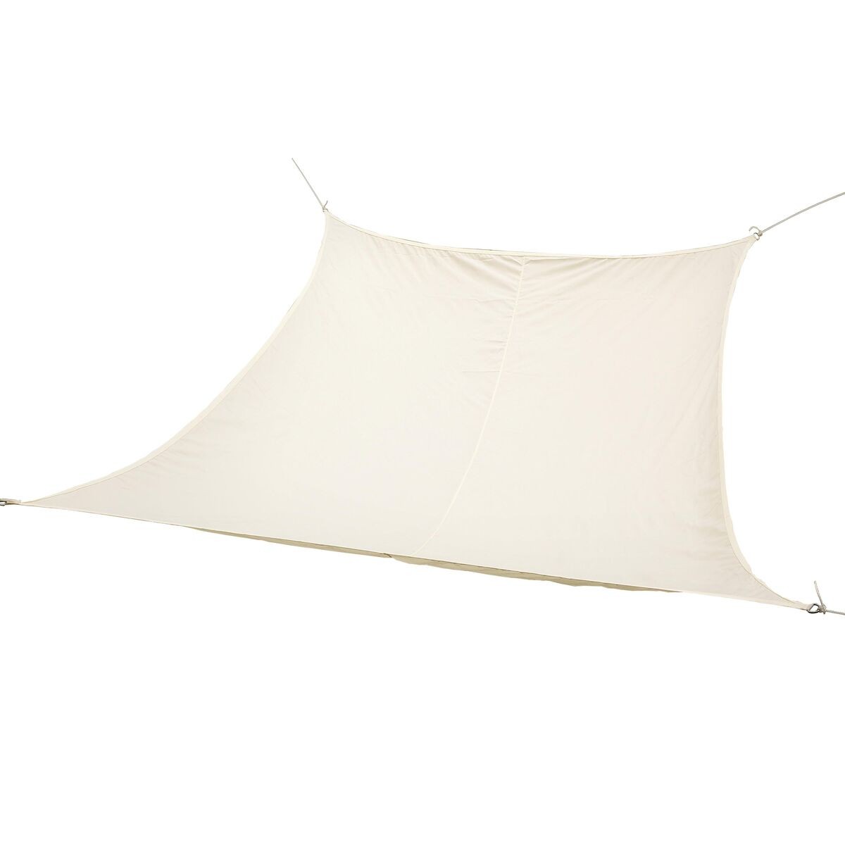 Vela parasole DKD Home Decor Beige 500 x 500 x 2 cm 500 x 500 x 500 cm Candel