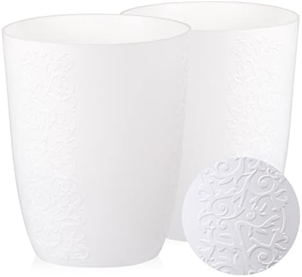 Tymar Set di 2 vasi per orchidee, vasi per orchidee, vasi per piante in plastica
