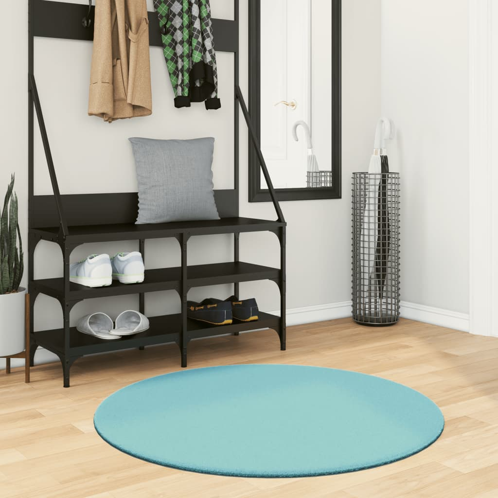 vidaXL Tappeto OVIEDO a Pelo Corto Verde Ă 100 cm