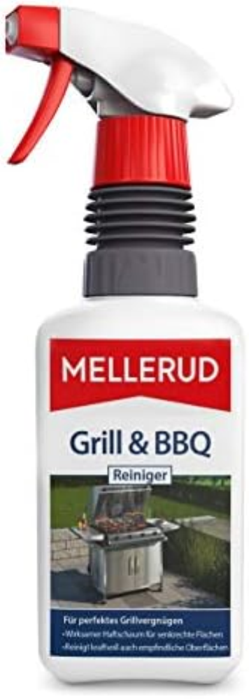 Mellerud Detergente per grill e barbecue, spray efficace per la rimozione di bru