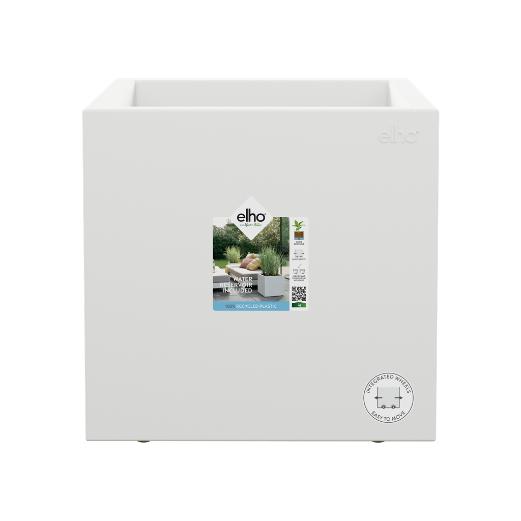 vivo next square 30cm white elho