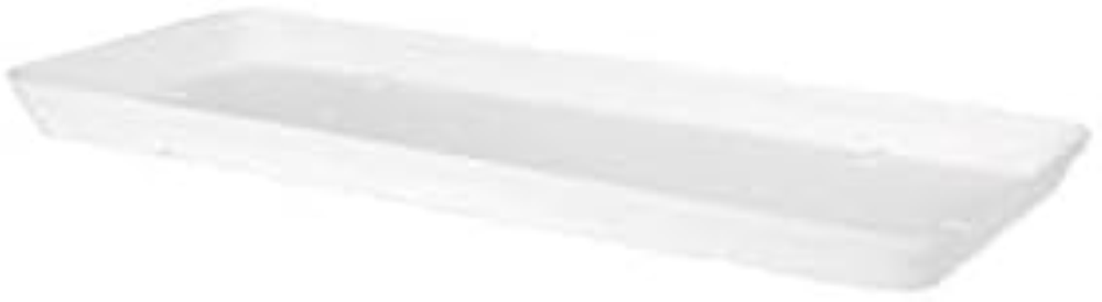 ARTEVASI Sottovaso Rettangolare Capri XL 60 cm Bianco
