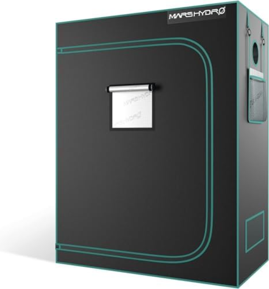 MARS HYDRO Tenda da coltivazione, 70 x 70 x 160 cm, per interni, in Mylar riflet