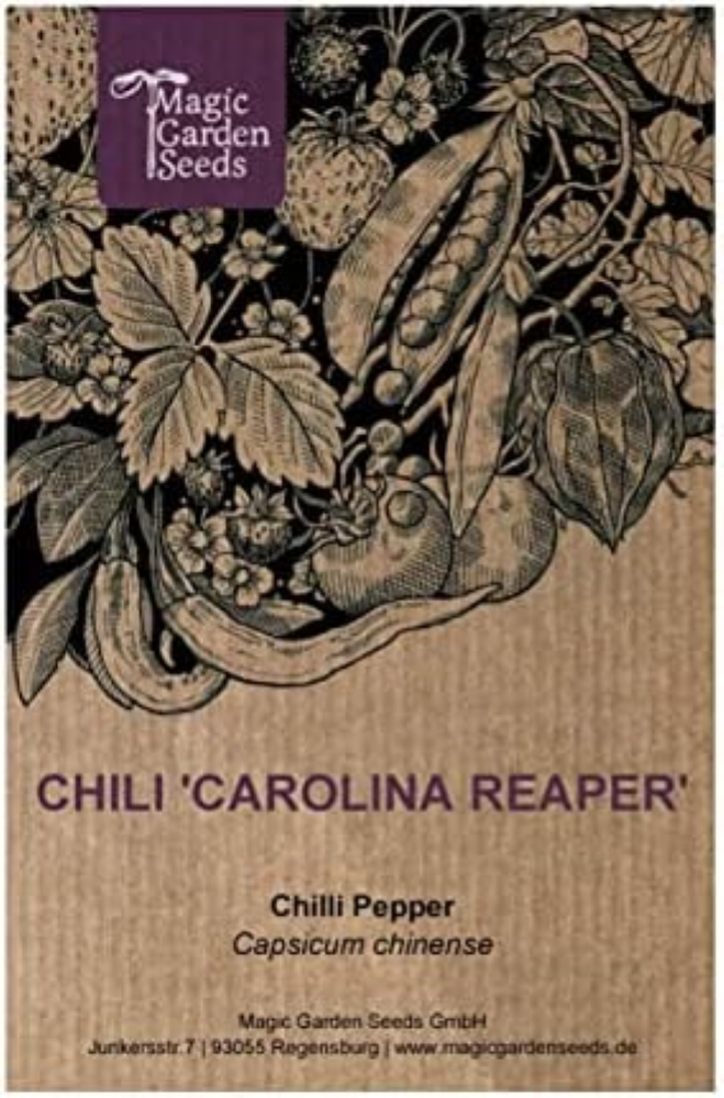 Peperoncino 'Carolina Reaper' (Capsicum chinense)