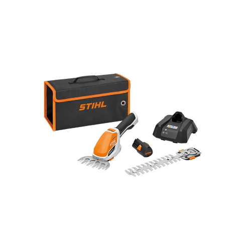 Set - Stihl HSA 26 Rifinitore Tagliasiepi Batteria e Caricabatteria inclusa