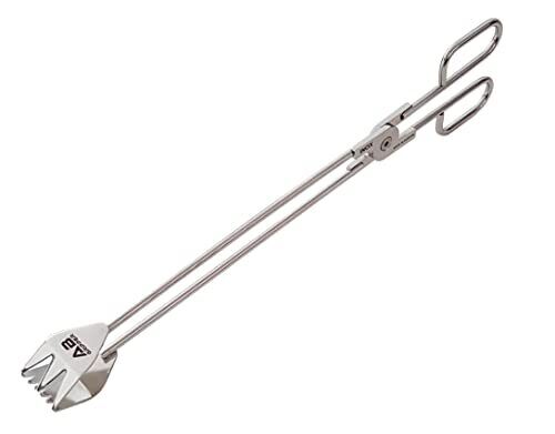 Pinze lunghe per barbecue AB GRIPPER realizzate in acciaio inossidabile (C5I)