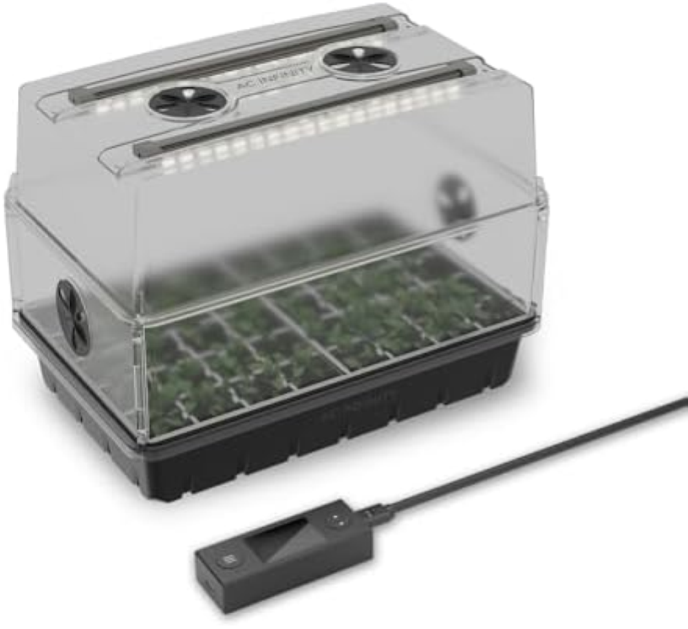 AC Infinity Cupola dell'umiditÃ , kit di germinazione con barre luminose a LED,