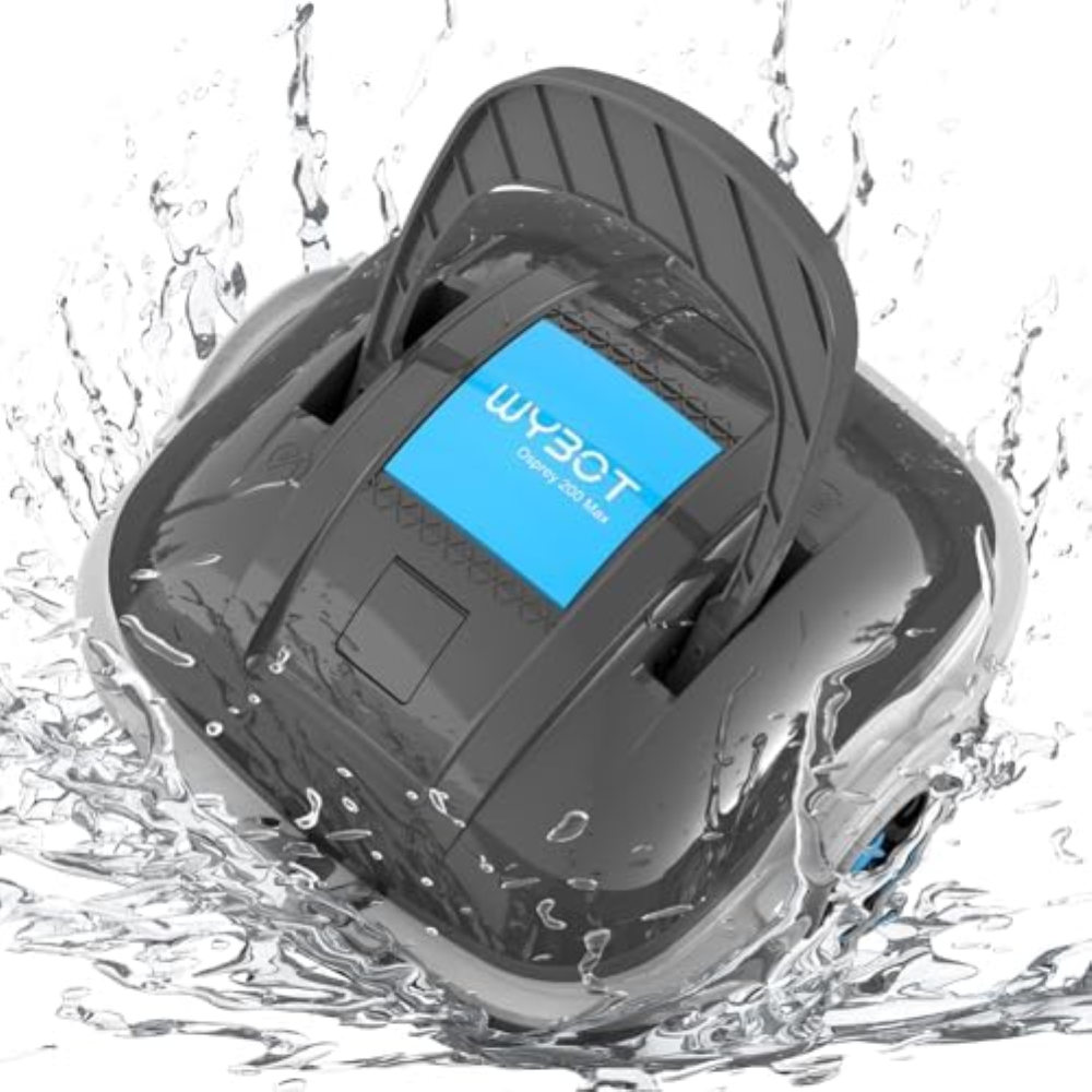 WYBOT Robot per Piscina, Funziona in 100 minuti, Pulitore Automatico, Parcheggio