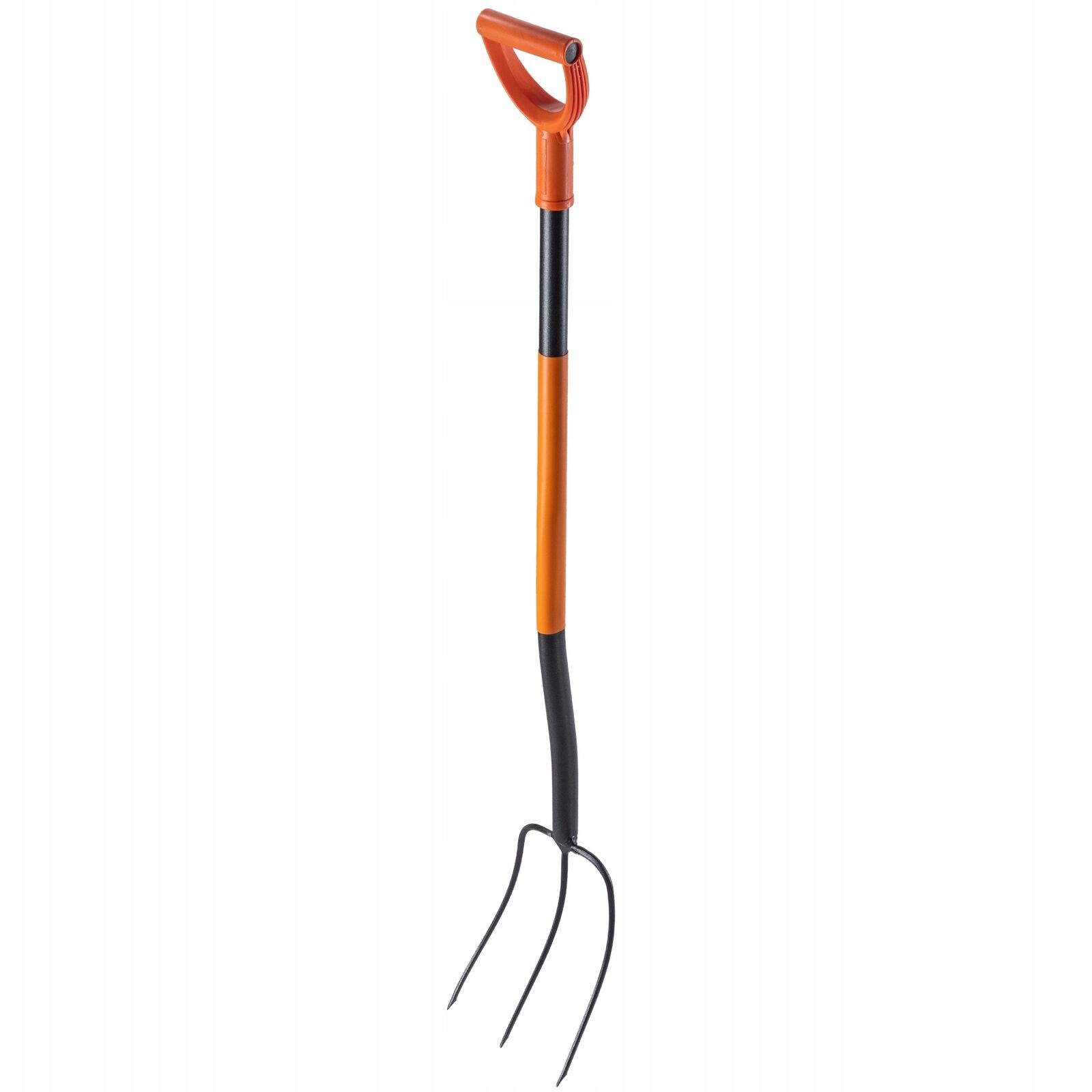 KADAX Forca a Vanga in Acciaio, Forca Lunga 135 cm, Forca da Fieno, 3 Denti, ...