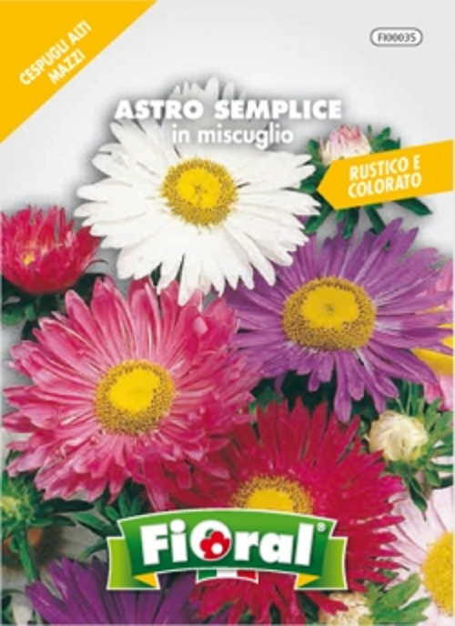 FIORAL ASTRO SEMPLICE IN MISCUGLIO Linea buste Fiori Aromatiche-Officinali