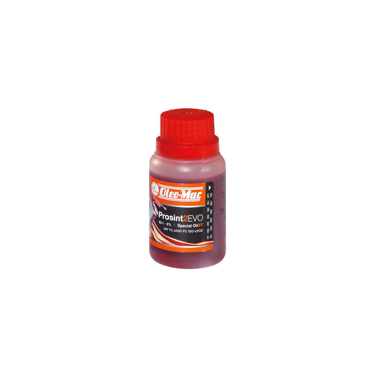 Olio sintetico per miscela da 100ml.Oleomac