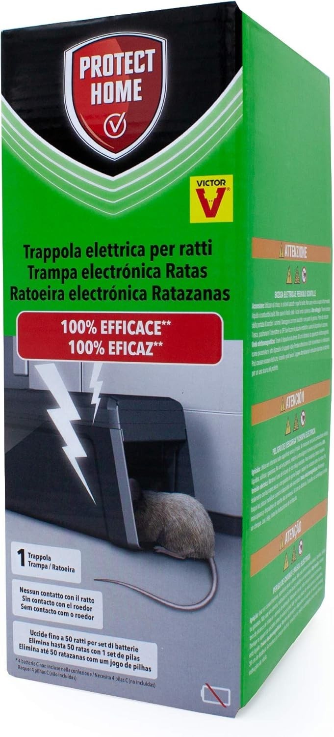 Trappola Elettrica Ratti Protect Home