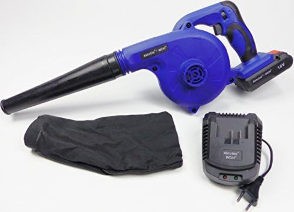 Aktobis Soffiatore manuale a batteria WDH-6601 con batteria Liion 18V, caricabat