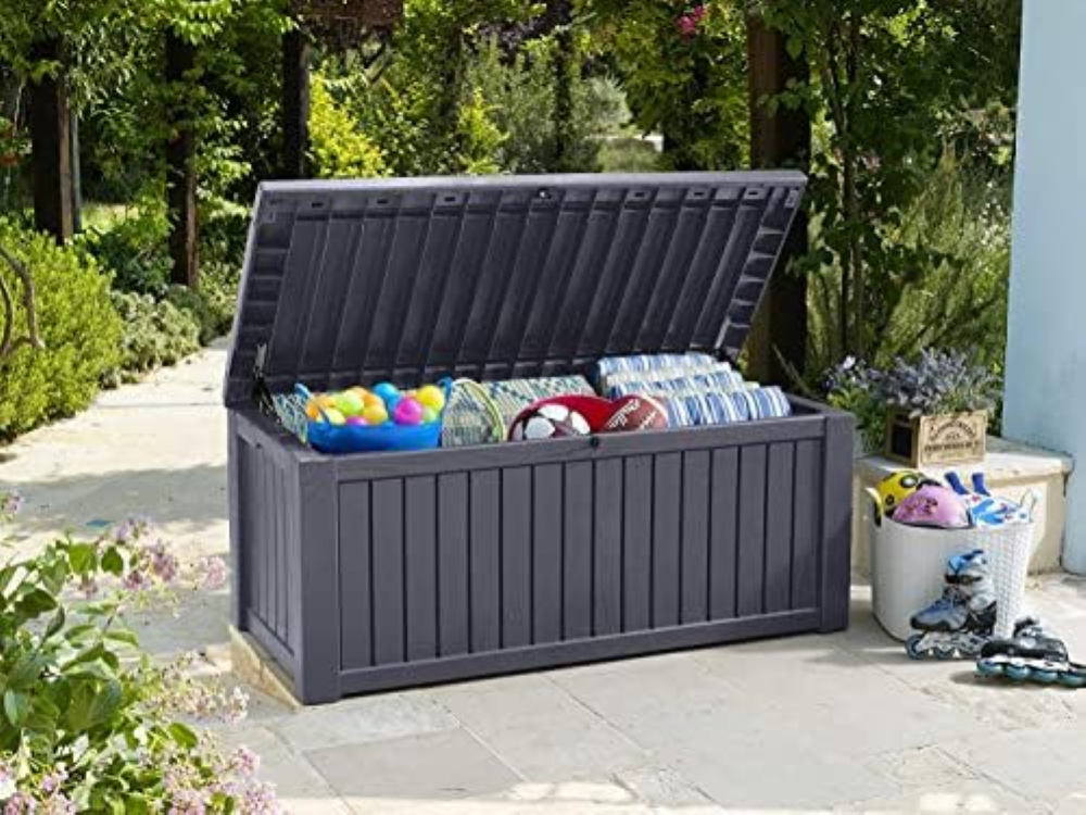 Cassapanca/cuscino Box koll Living 570 litri L 100% impermeabile L uebler con ve