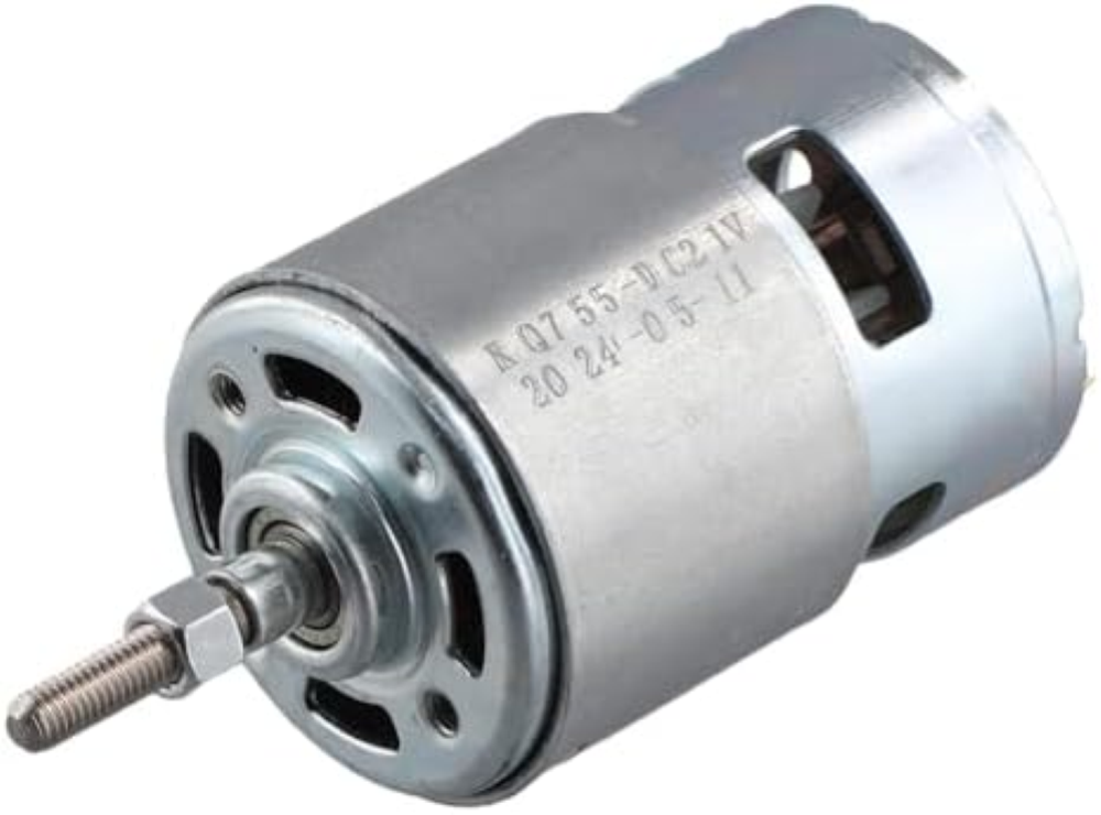 XIAOJUN Motore CC 755 per Tagliaerba Tagliaerba Motore da 21 V con Albero Lungo