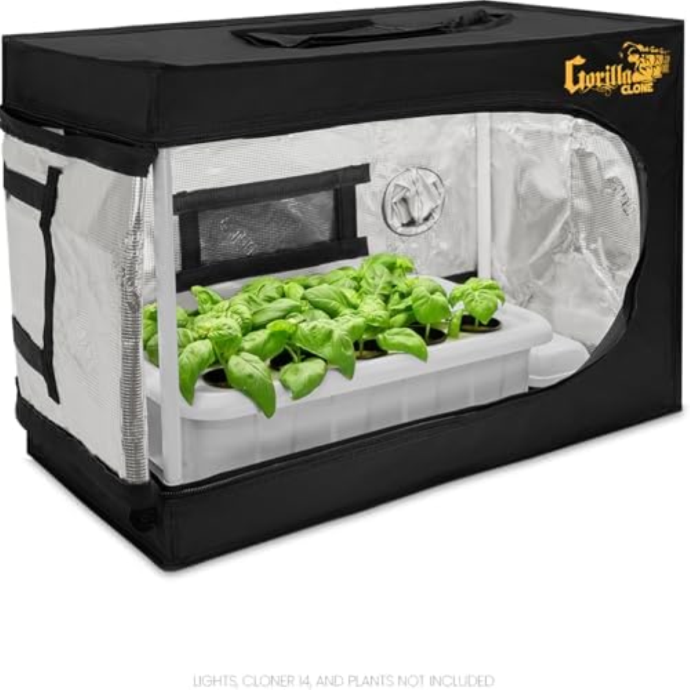 Gorilla Clone Tent | Tenda da coltivazione idroponica riflettente completa per p