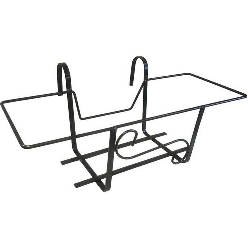 BALCONIERA SORRENTO IN FERRO BATTUTO 50XH17 CM NERO VERNICIATO A POLVERE
