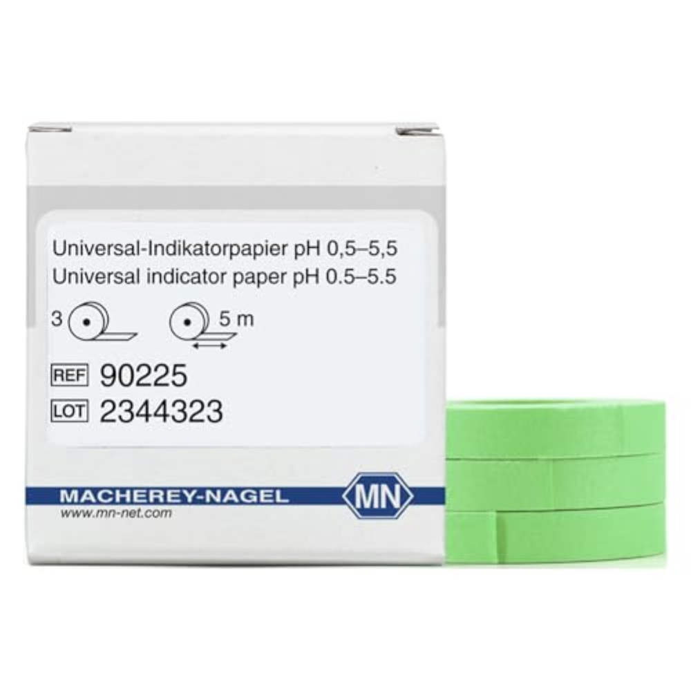 Macherey & Nagel ML-6190 - Rotolo di carta per indicatore speciale, pH 0,5-5,5,