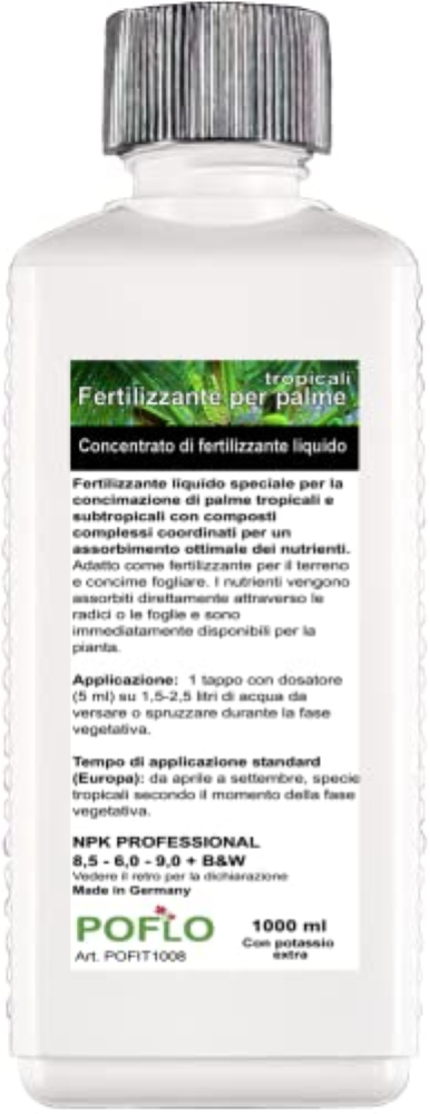 Fertilizzante per palme linea professionale Concime per radici di palme + concim