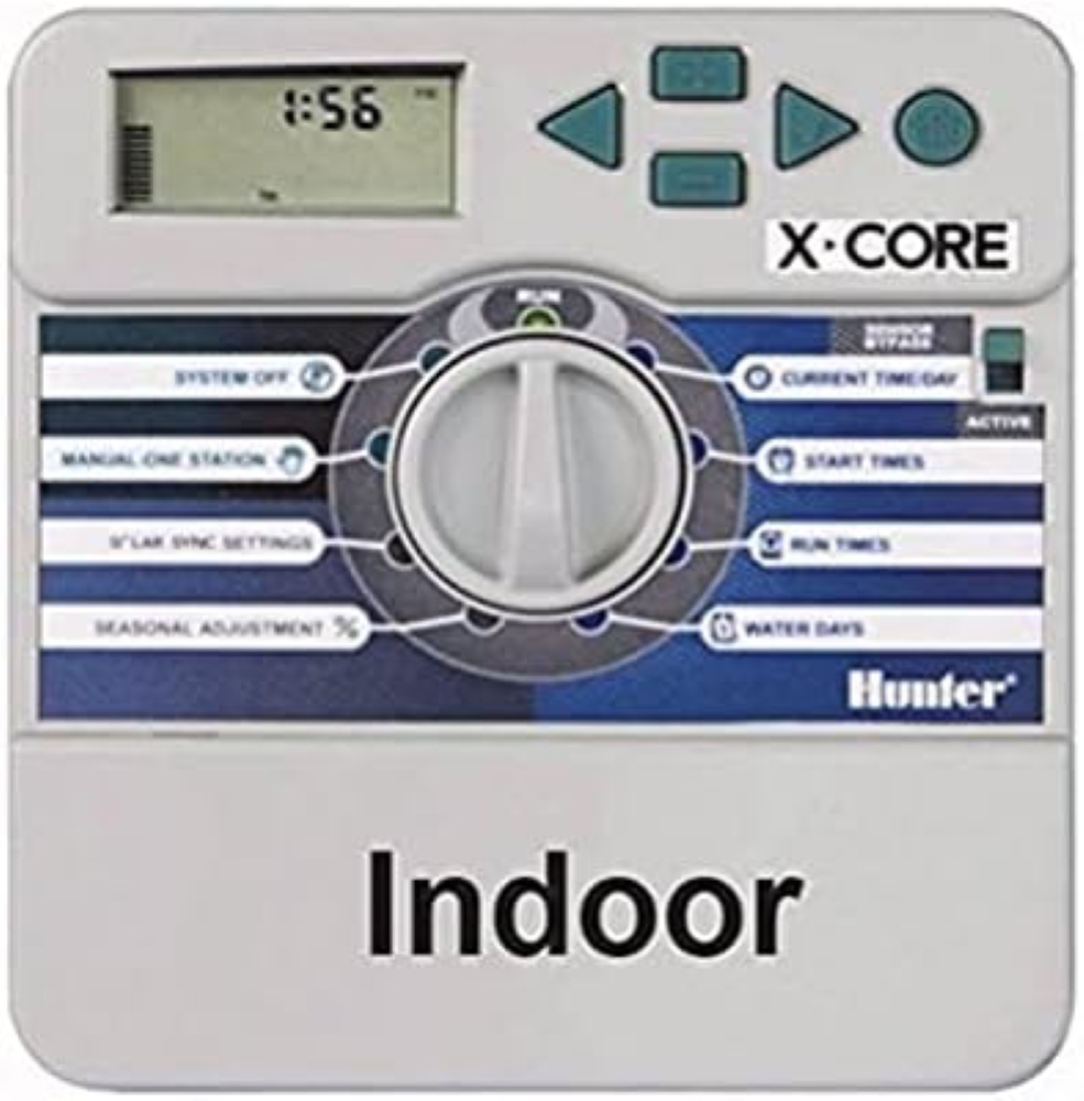 Hunter irrigazione Computer, X Core 401i 4 stazioni, Grigio, 25 x 17 x 7 cm, na3