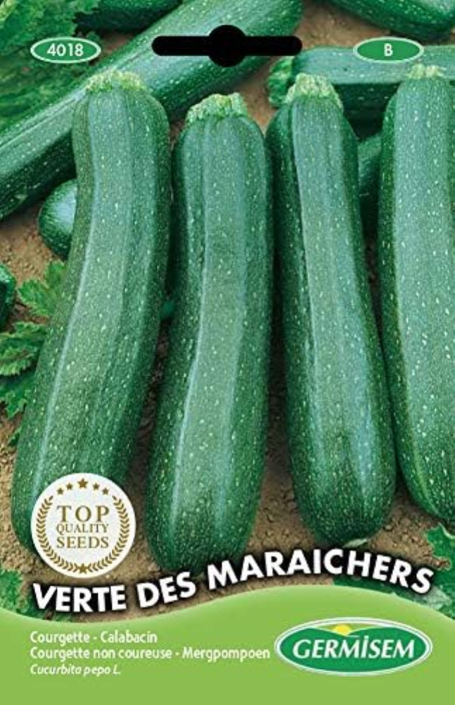 Verte Des MaraÃ®chers Semi di Zucchine 3 g