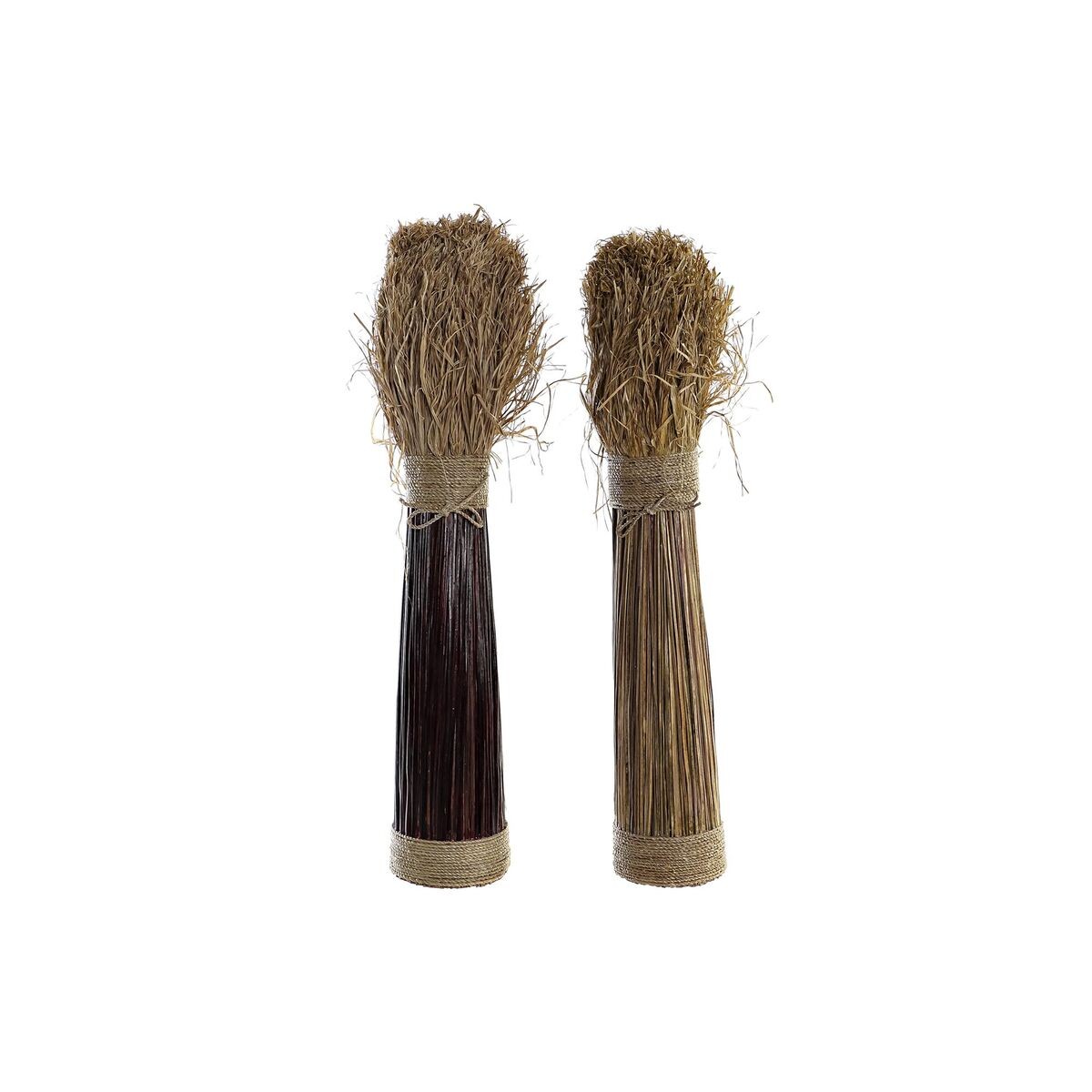 Mazzo DKD Home Decor 27 x 27 x 72 cm 27 x 27 x 67 cm Naturale [2 Unità]