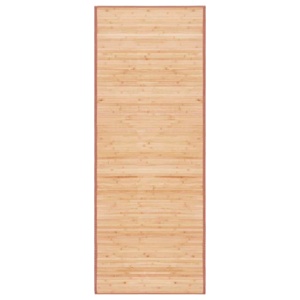 vidaXL Tappeto in BambĂą 80x200 cm Marrone