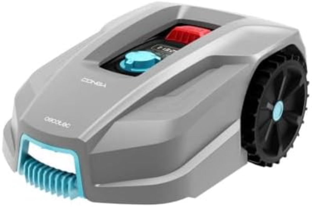 Cecotec Robot Tagliaerba Conga Grasshopper 300. Motore Digitale Brushless, Super