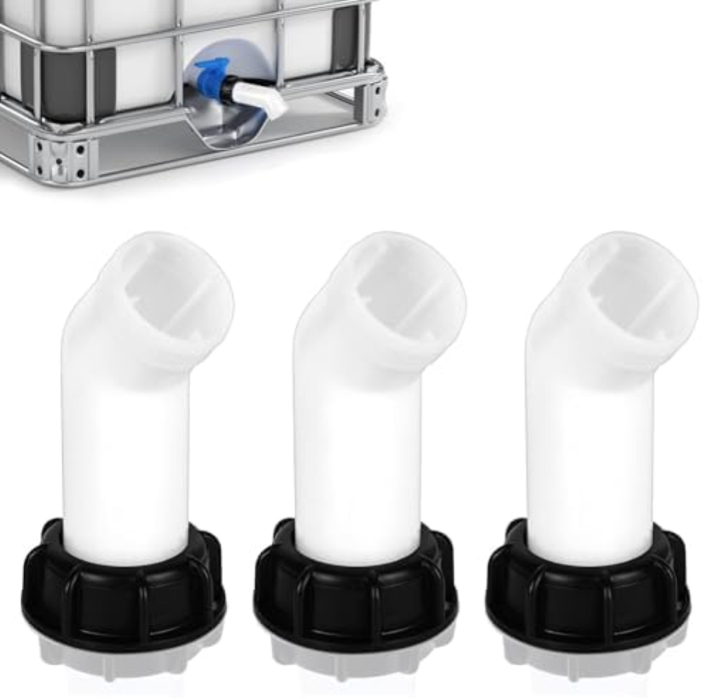 3 PCS IBC Adattatore, Adattatore Serbatoio IBC, Valvola IBC, Rubinetto IBC per S