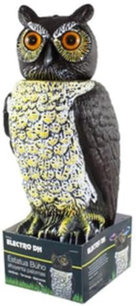 Statua Gufo, l'alleato perfetto per il tuo giardino. Con il suo design realistic