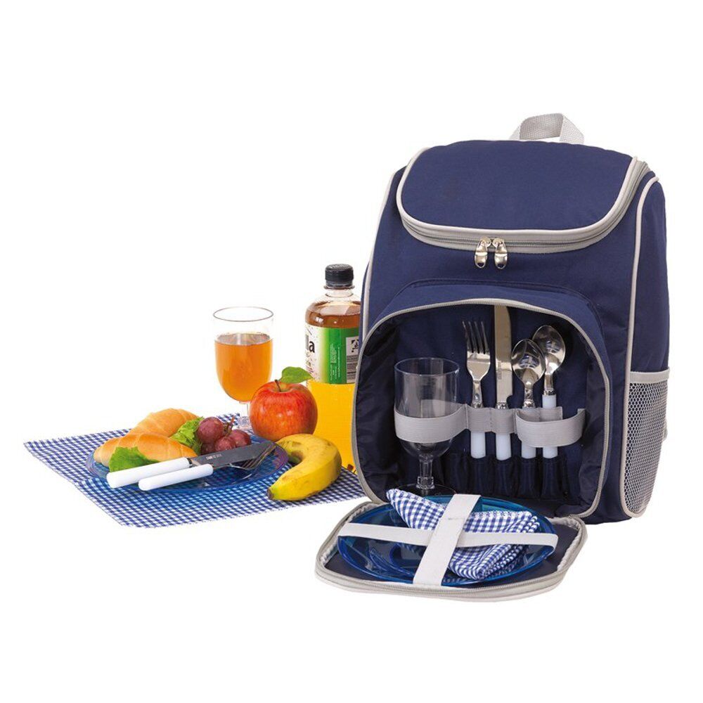 Zaino da picnic per 2 persone, leggero, scomparto principale isolato con (g8h)