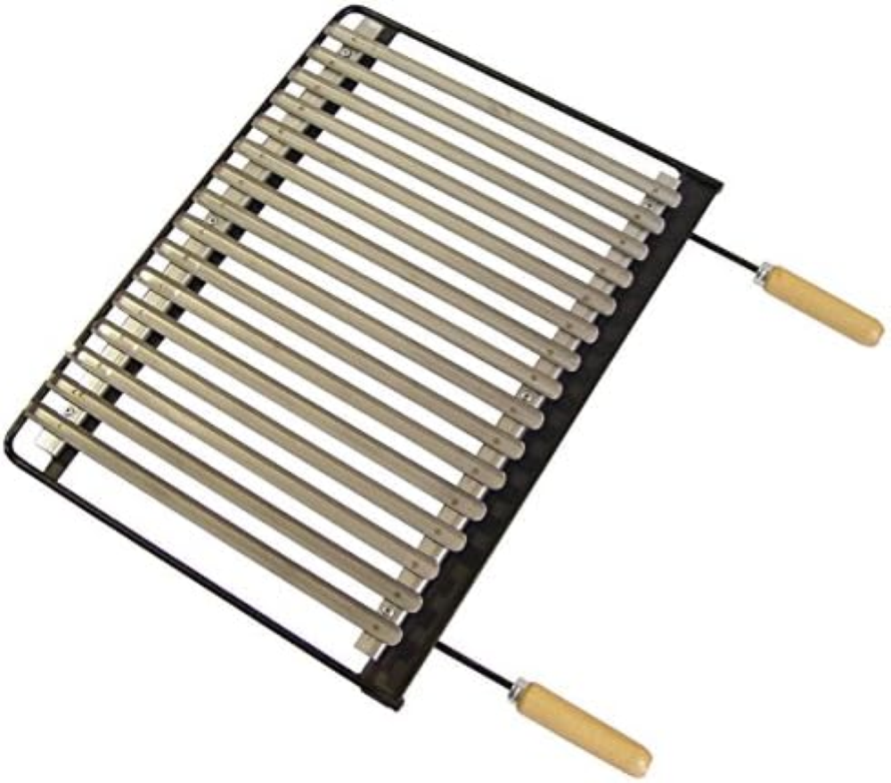 IMEX EL ZORRO 71630 - Griglia per Barbecue, in Acciaio Inossidabile, 76 x 41 cm