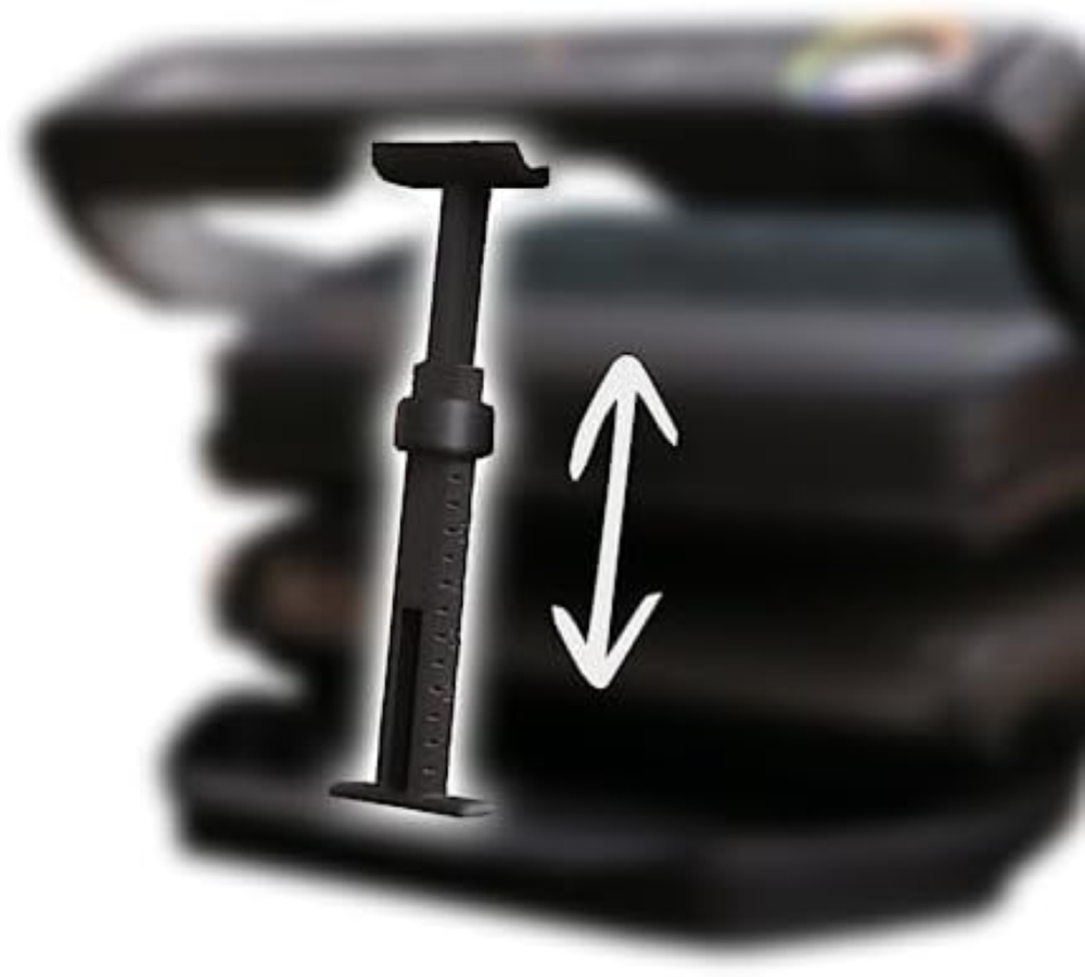 Distanziatore V3 per Tefal/Rowenta Optigrill XL + clip di bloccaggio + prolunga