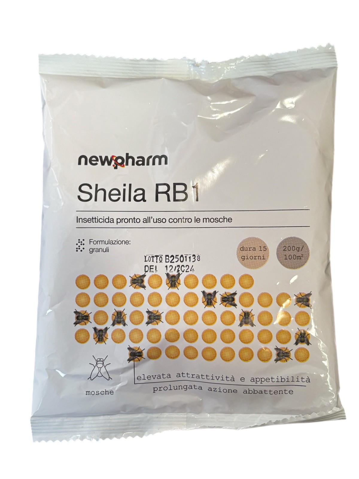 55710 NEWPHARM SHEILA RB1 MOSCHICIDA ESCA GRANULARE GR. 100
