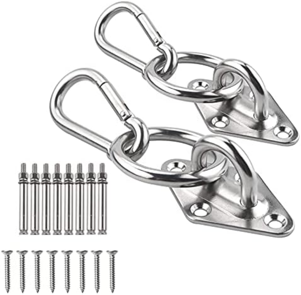 TooTaci Hammock Chair Kit per appendere definitivo - Soffitto in cemento e ganci