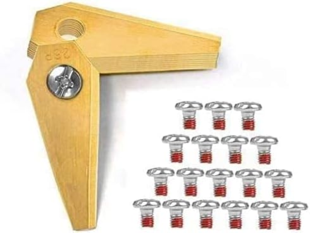 18 lame di ricambio in titanio per Bosch Indego, adatte per tutti gli Indego â€"