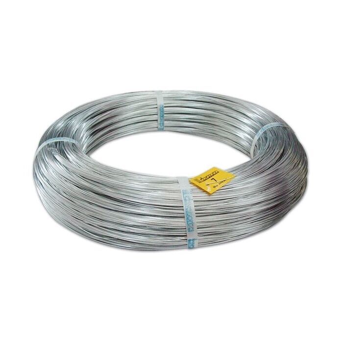 Filo Zincato Cavatorta n. 5 Ø Filo: 1,0 mm Mt./Kg. 161 mt  Matassa da 20 Kg