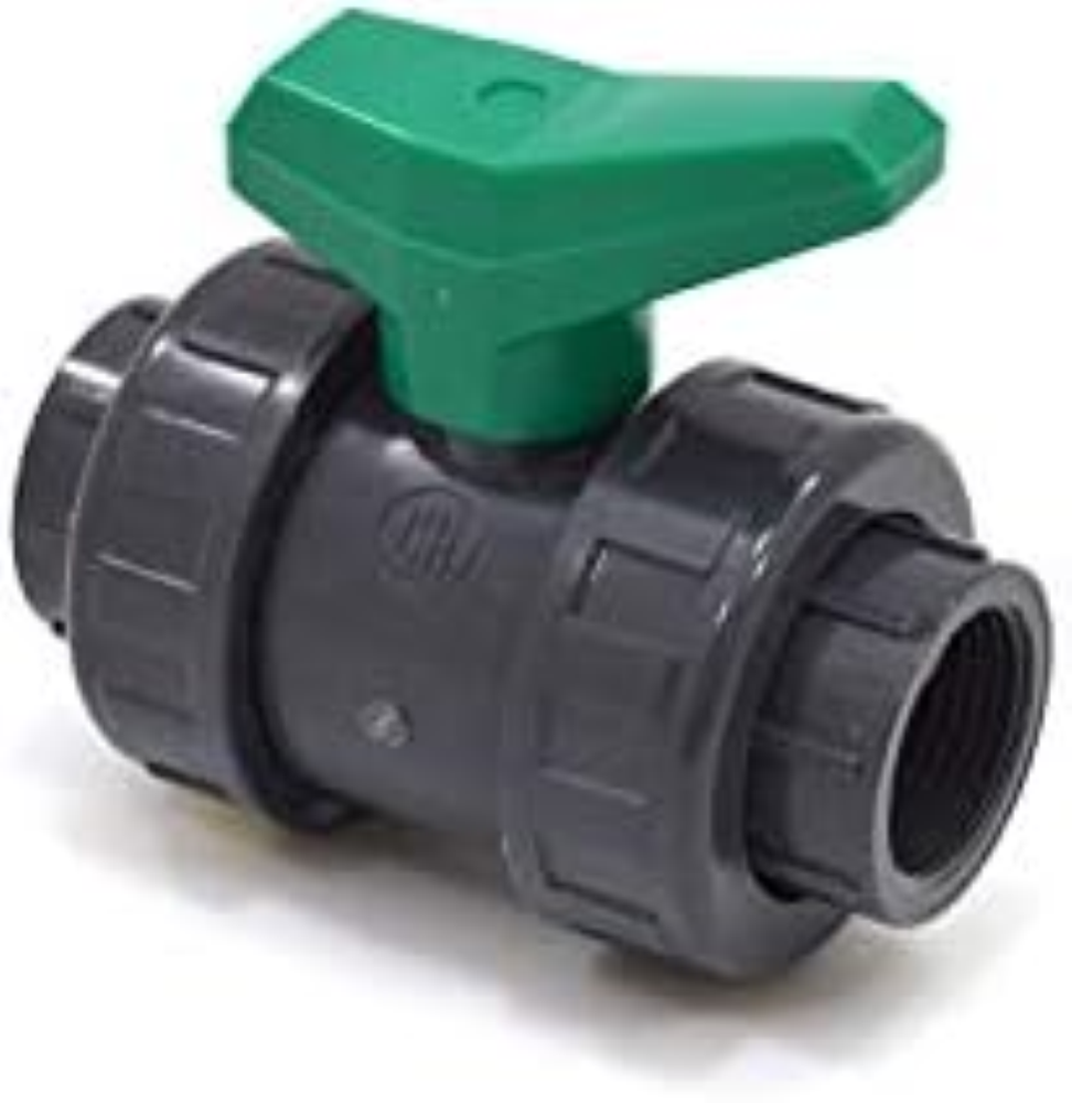 S&M 726606 Valvola Sfera Smontabile Filetto H-H 1/2", Nero