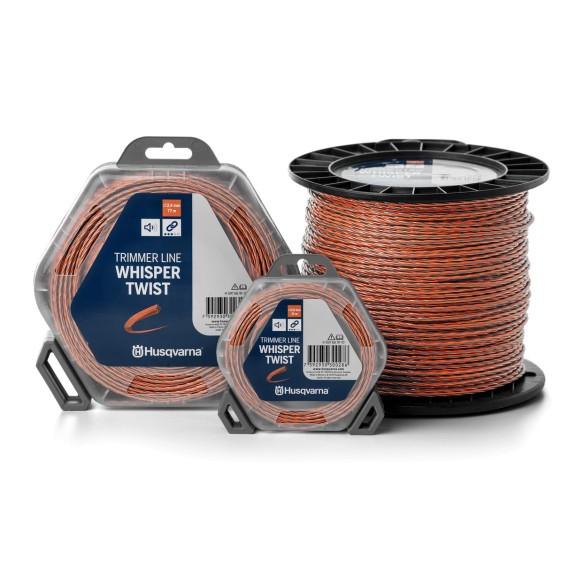 Husqvarna Whisper 597669121 - Filo Whisper Silenziato per Decespugliatore Aranci