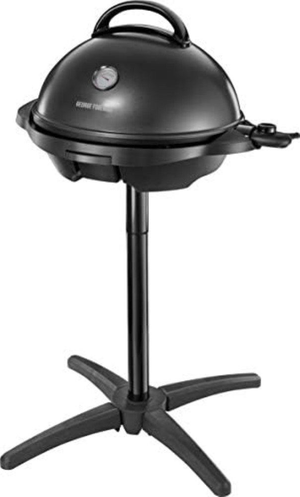 George Foreman Barbecue Elettrico 2 in 1 - Grill da Tavolo e Con Pedistallo - Us
