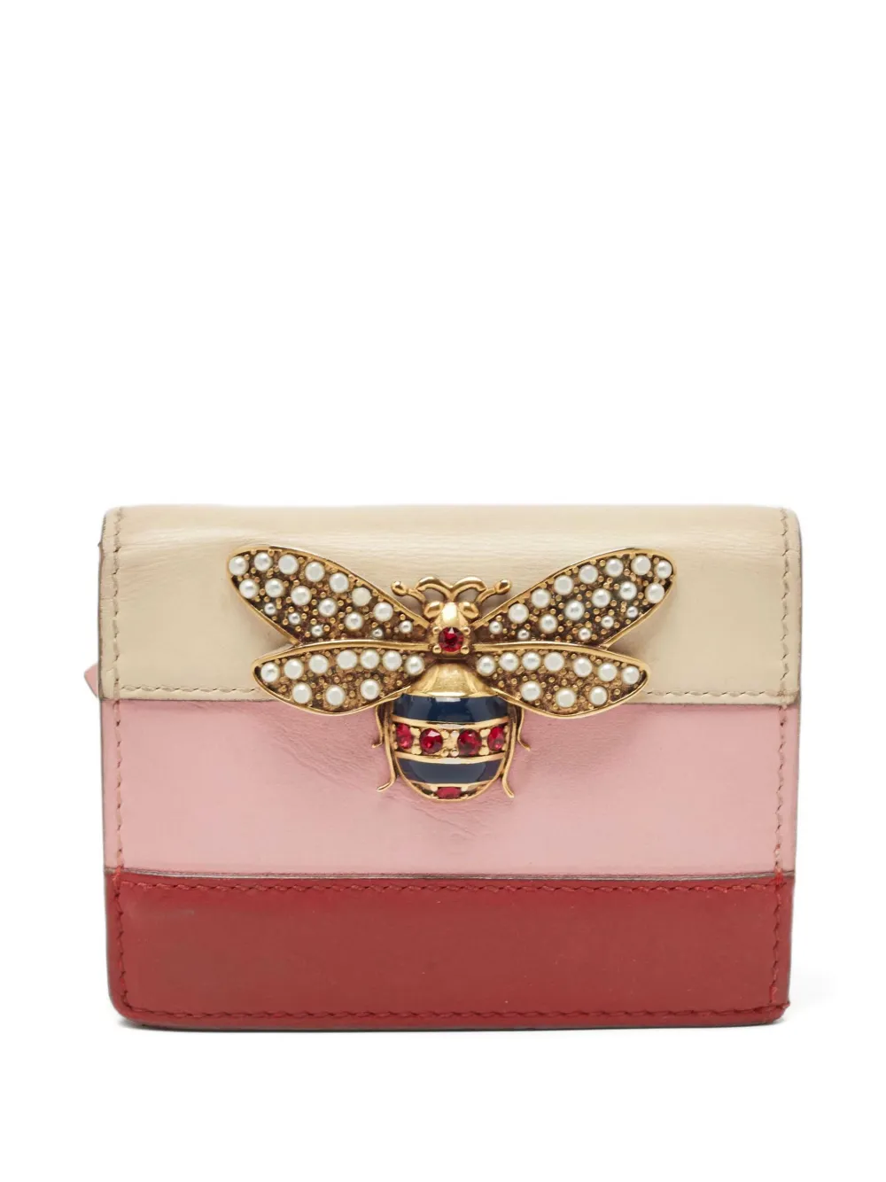 Gucci Pre-Owned 2024 Lilith Bee wallet - Rosa