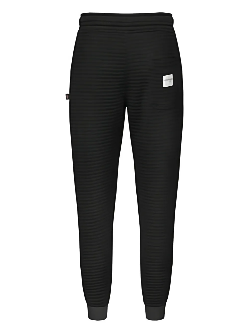 Café du cycliste Louisa quilted track pants - Nero